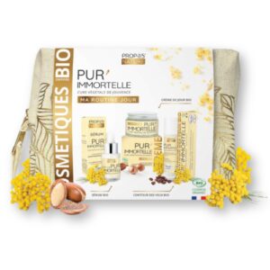 Anti-age veido priežiūros rinkinys su šlamučiu, PUR’IMMORTELLE KIT