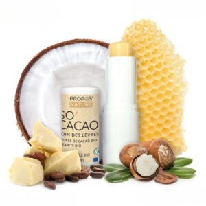 Intensyviai maitinantis lūpų balzamas su kakava, SO’CACAO BIO (3,7 g)